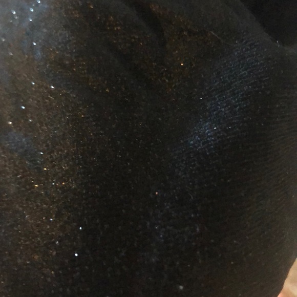 h&m black sparkly body con dress - Picture 2 of 3